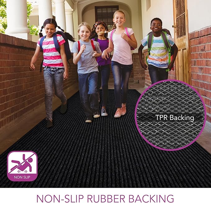 iCustomRug Spartan Weather Warrior Duty Indoor/Outdoor Utility Ribbed in 3ft