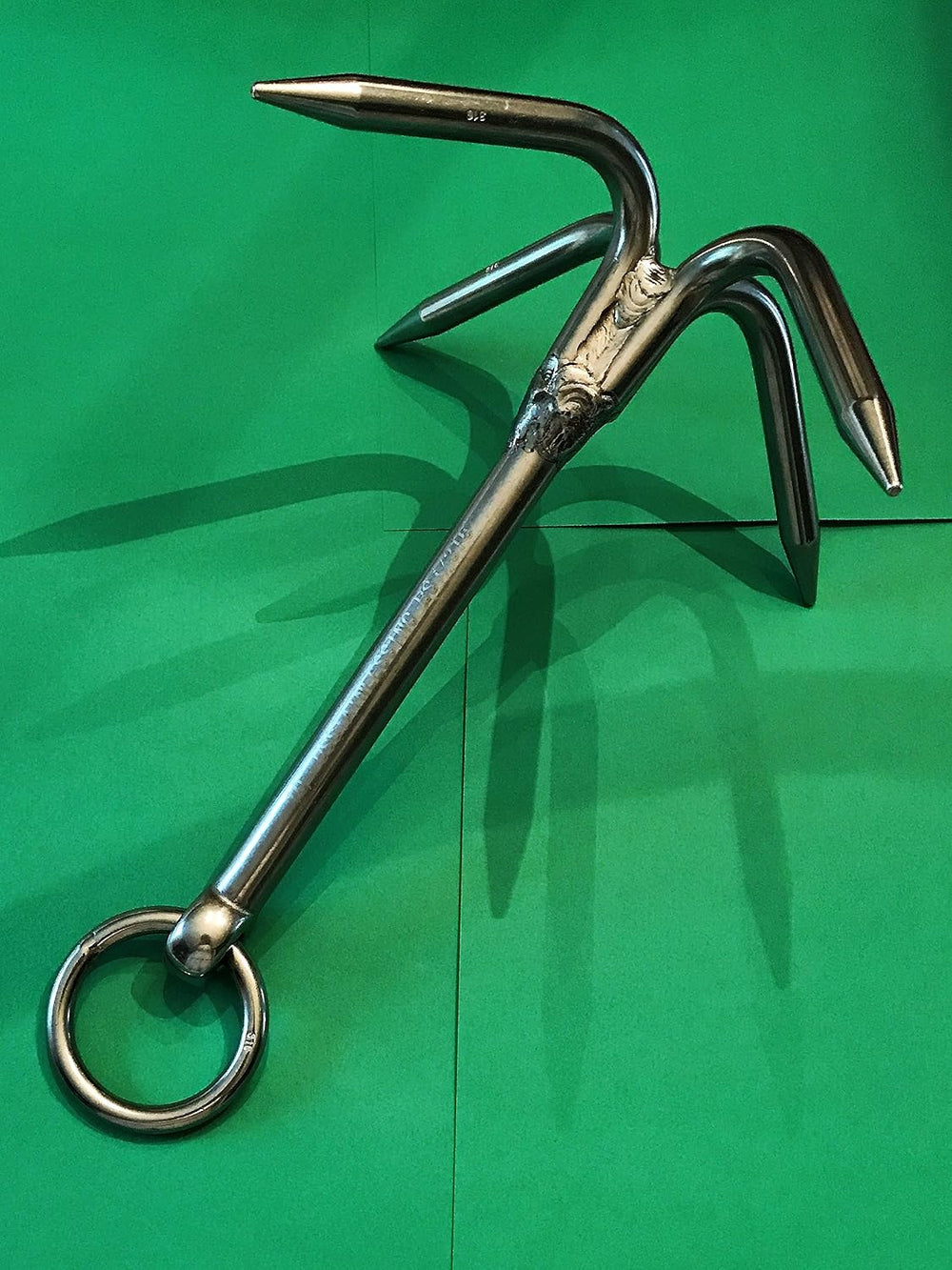 US Stainless Stainless Steel 316 Hook Anchor 9.5" (240mm) Marine Grade G...