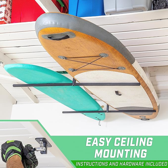 GoSports Kayak Rack for Garage Ceiling Mount