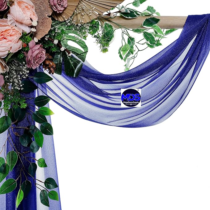 MDS Halloween Chiffon Draping Fabric - 1 Panel, 30" Wide x 100ft Long - ...
