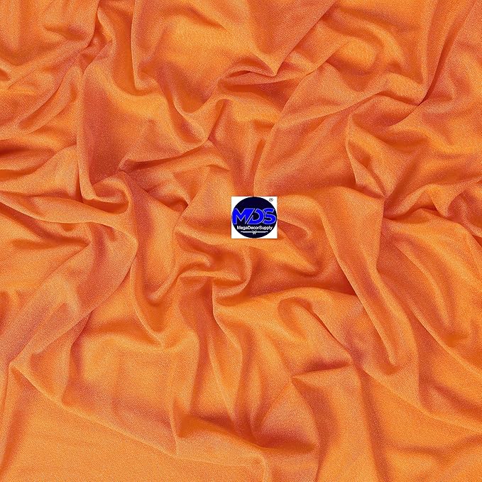 MDS Halloween Chiffon Draping Fabric - 1 Panel, 30" Wide x 50ft Long - S...