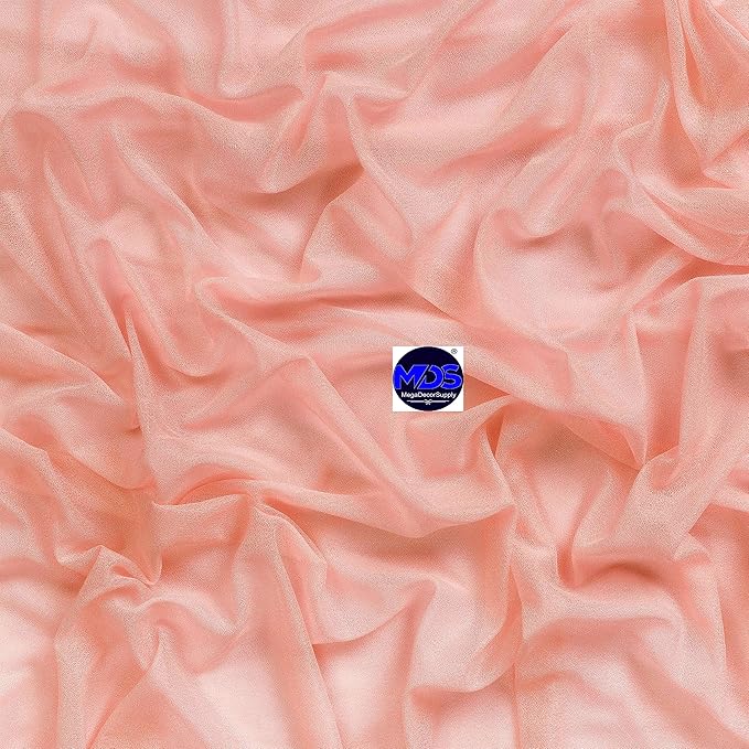 MDS Halloween Chiffon Draping Fabric - 1 Panel, 30" Wide x 50ft Long - S...